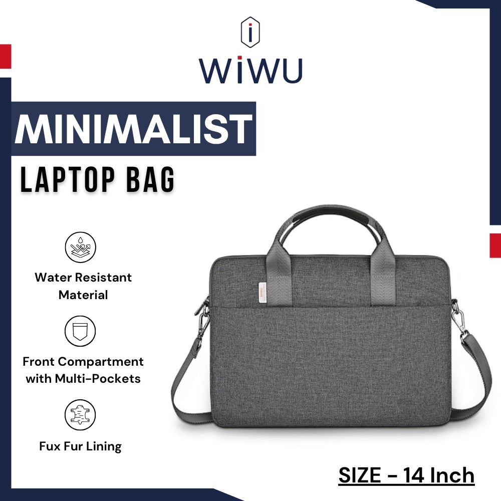 WIWU - Minimalist Laptop Bag (14") - Grey