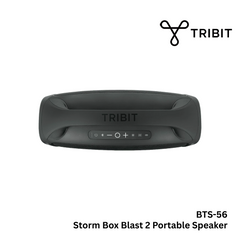 TRIBIT - BTS-56 Storm Box Blast 2 Portable Wireless Speaker - Black