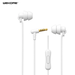 WEKOME YB02 SHQ SERIES WIRED SLEEP EARPHONES FOR MUSIC & CALL YB02 (3.5MM) - White