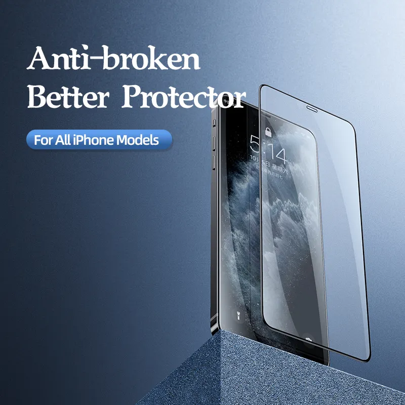 Remax -- GL-27 Clear Tempered Glass For iPhone 12 Mini  5.4"