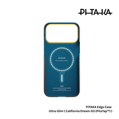 PITAKA - iPhone 17 Pro Max Case ( Ultra-Slim California Dream-03 (PitaTap™) )