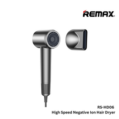 REMAX - RS-HD06 High Speed Negative ION Hair Dryer - Grey
