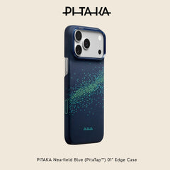 PITAKA - Nearfield Blue 01 Edge Case For iPhone 18 Pro Max - Milky Way Galaxy 2.0