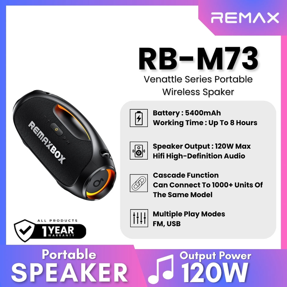 すぐに売れてしまうので早いもの勝ちです！ MAX❗️ REMAX RB-300H Indoor Speaker – Remax Online Shop