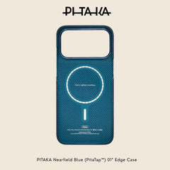 PITAKA - Nearfield Blue 01 Edge Case For iPhone 18 Pro - Milky Way Galaxy 2.0