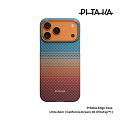 PITAKA - iPhone 18 Pro Case ( California Dream 01 Edge Case ) - Sunrise