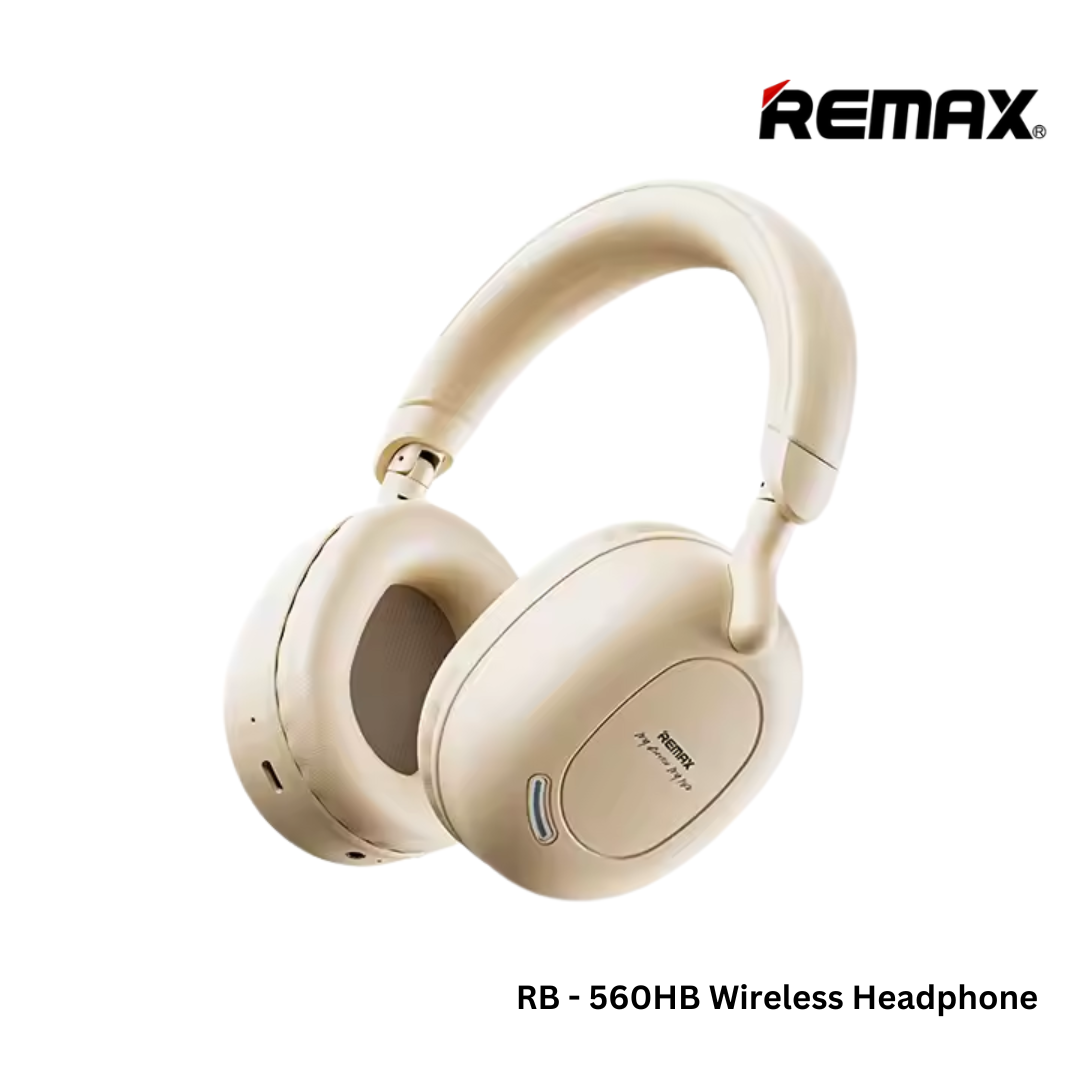 Remax RB-560HB 5.4 Wireless Headphone - Beige