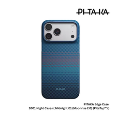 PITAKA - 1001 NIGHTS-MIDNIGHT 01* EDGE CASEFOR IPH 17 PRO MAX