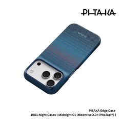 PITAKA - iPhone 18 Pro Max Case ( 1001 Night-Midnight 01 Edge Case ) - Moonrise