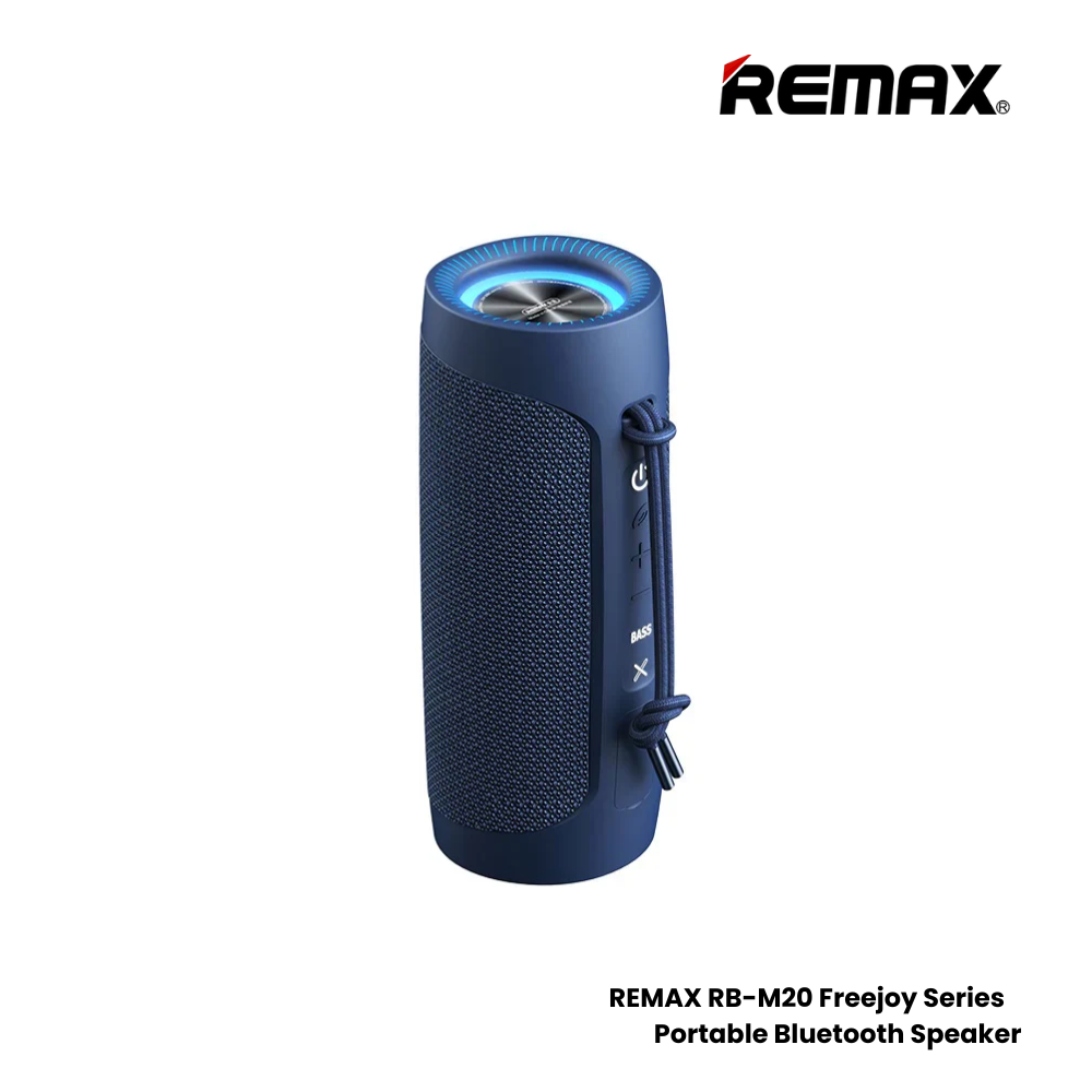 REMAX RB-M20 Freejoy Series Portable Wireless Bluetooth Speaker - Blue