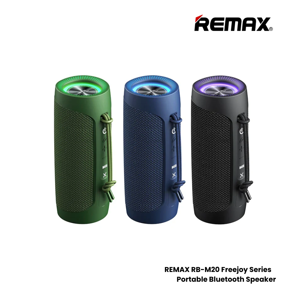 REMAX RB-M20 Freejoy Series Portable Wireless Bluetooth Speaker - Green