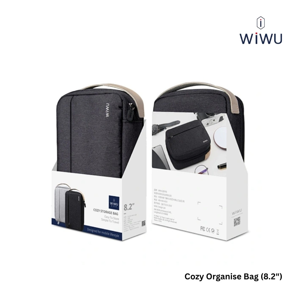 WIWU - GM-1811 Cozy Organise Storage Bag M Size ( 8.2") - Black