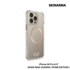 Skinarma iPhone 16 Pro 6.3" Saido Mag-Charge Case - Prime Edition - Champagne