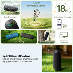 Tronsmart - T8 Portable Bluetooth Speaker - Blue