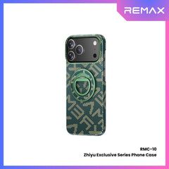 REMAX - RMC-10 iPhone 17 Pro Max Zhiyu Exclusive Series Phone Case - Green