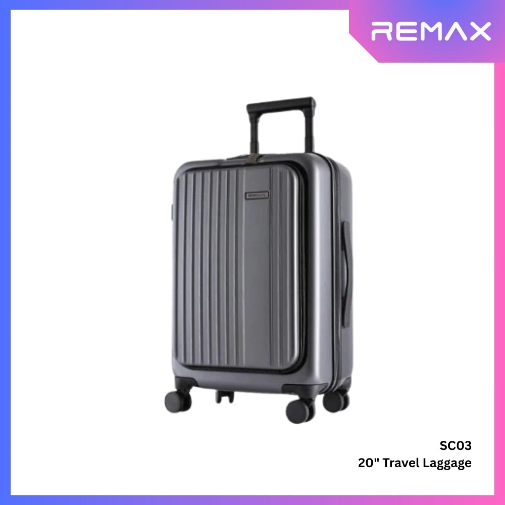 REMAX RL-SCO3 Travel Series Front Open Cover Travel Luggage ( 20' ) - Tarnish