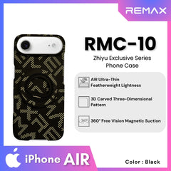 REMAX - RMC-10 iPhone Air Case ( Zhiyu Exclusive Series ) - Black