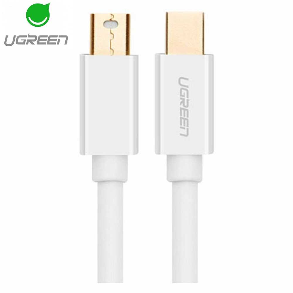 UGREEN MD111 MINI DP MALE TO MALE CABLE (2 M) WHITE