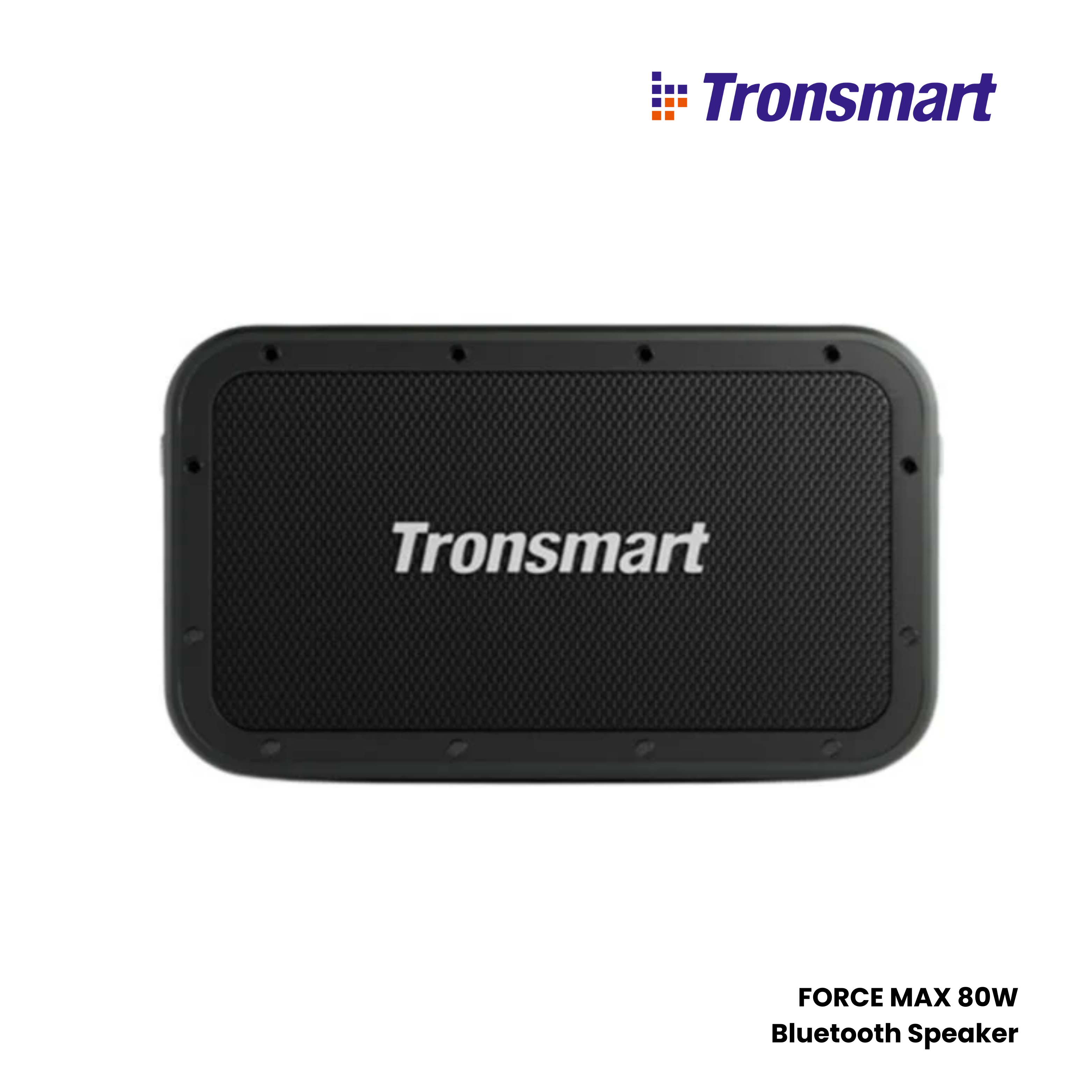 TRONSMART Force Max 80W Portable Wireless Bluetooth Outdoor Speaker - Black