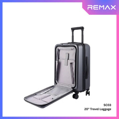 REMAX RL-SCO3 Travel Series Front Open Cover Travel Luggage ( 20' ) - Tarnish