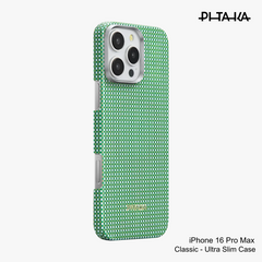 PITAKA - iPhone 16 Pro Max Case ( Ultra Slim ) - Forest Green