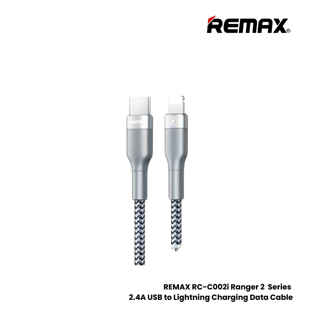 18W ( C to Lightning )-REMAX RC-009i C-L Sury 2 Series 20W Type-C to Lightning Fast Charging PD Charging Data Cable - Silver