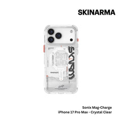 Skinarma - Sonix Magsafe Case For iPhone 17 Pro Max - Crystal Clear