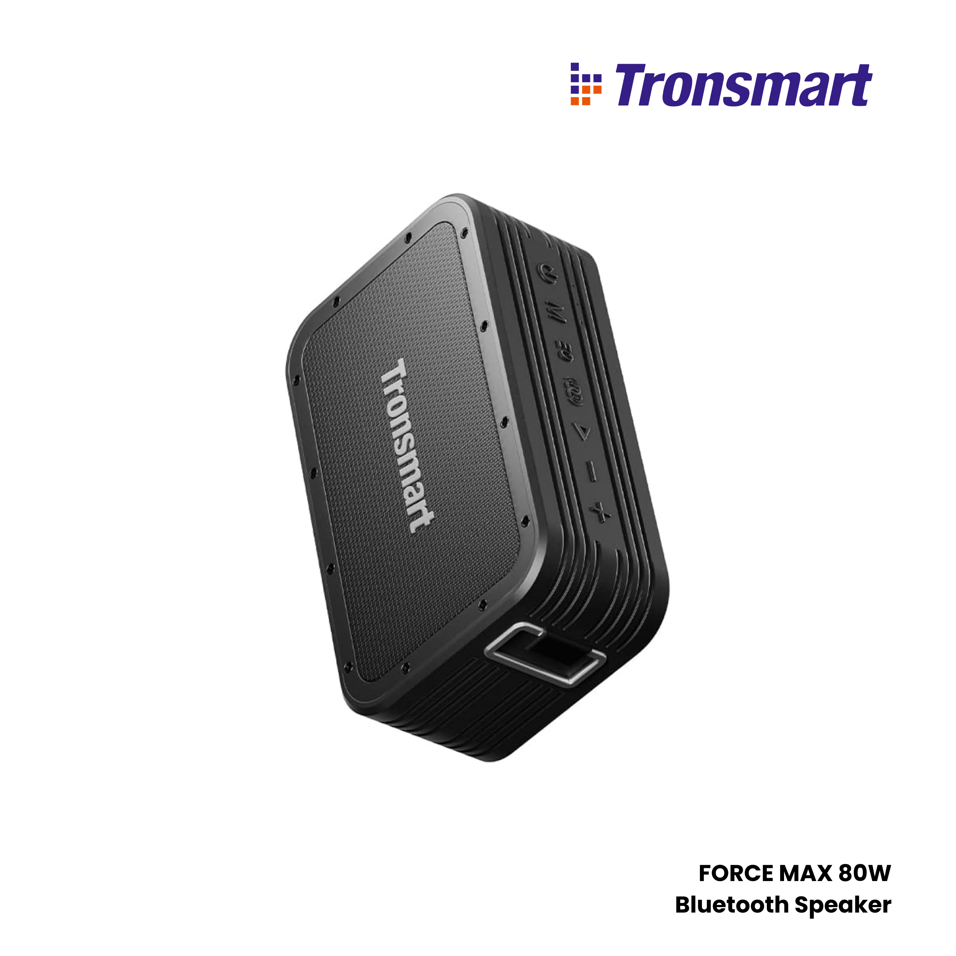 TRONSMART Force Max 80W Portable Wireless Bluetooth Outdoor Speaker - Black