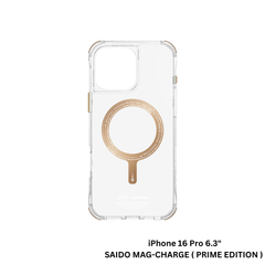 Skinarma iPhone 16 Pro 6.3" Saido Mag-Charge Case - Prime Edition - Champagne