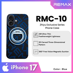 REMAX - RMC-10 iPhone 17 Case ( Zhiyu Exclusive Series ) - Blue