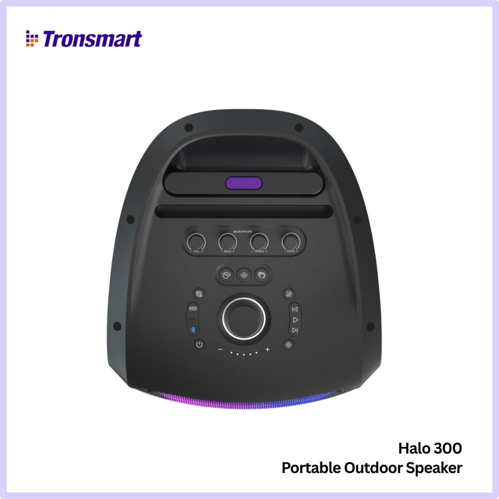 TRONSMART - HALO 300 Portable Party Speaker (240W) - Black