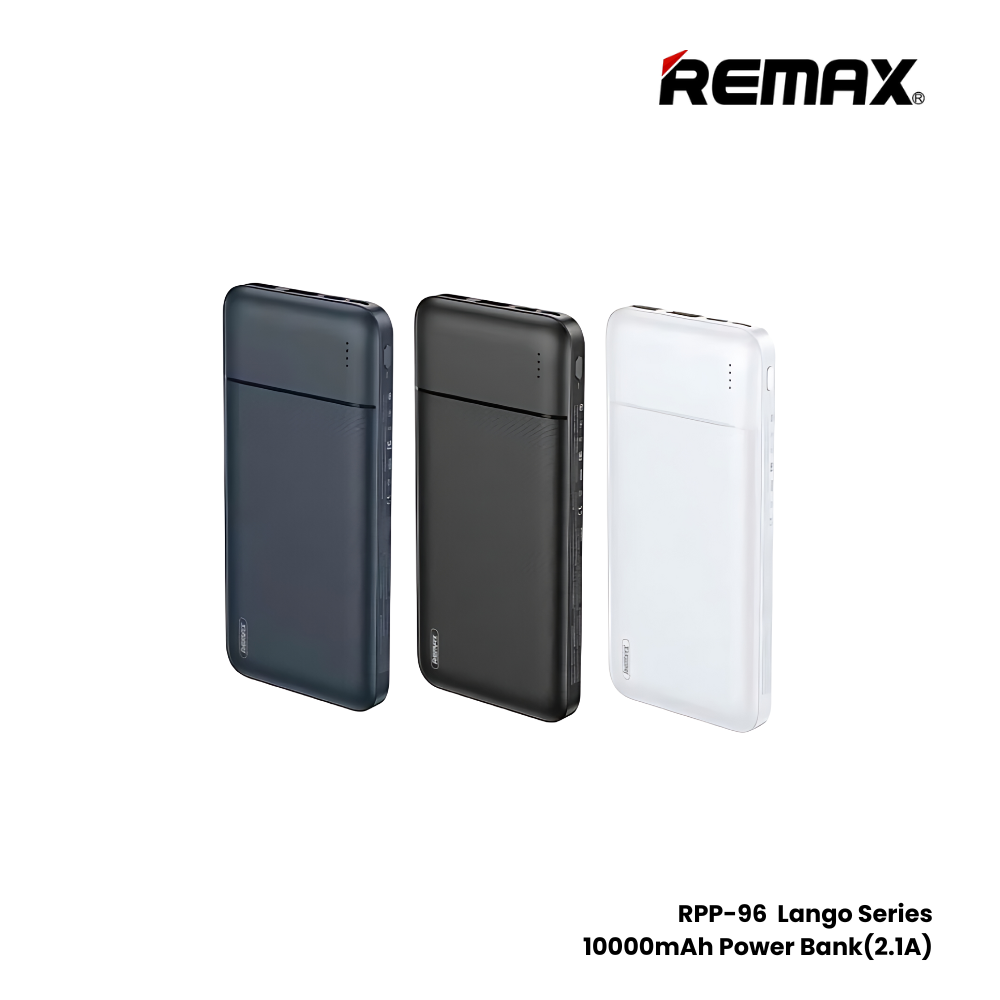 REMAX RPP-96 Lango Series 10000mAh Power Bank - Black