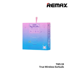 REMAX TWS-19 Marshmallow Series Wireless Bluetooth Earbuds - White