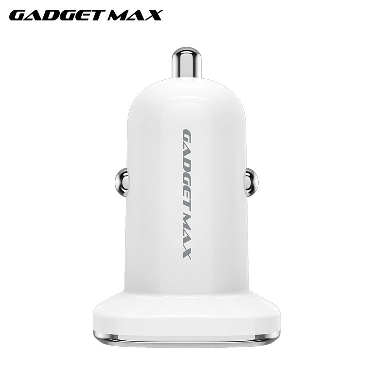 GADGET MAX GZ02 ENJOY SERIES 2.4A  DUAL USB OUTPUT PORT FAST CHARGING CAR CHARGER (2USB)