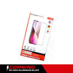 iPhone 16 /15 /14 Pro (6.1") GADGET MAX - Corning Premium 2.5D Skill Full Cover Tempered Glass