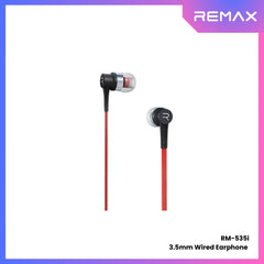 REMAX - RM-535I 3.5mm Wired Earphone - Red
