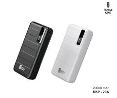 ROYAL KING - RKP-20A 20000mAh Super King II Series Power Bank ( 2A ) - White
