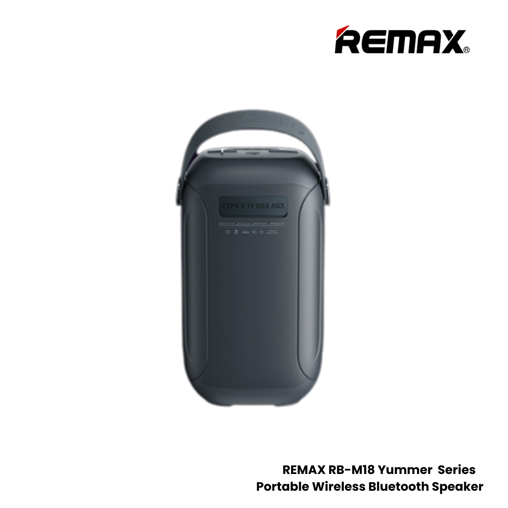 REMAX RB-M18 Yummer Series 20W Portable Wireless Bluetooth Speaker - Black