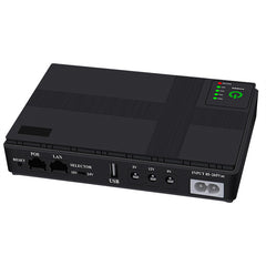 T-PRO - Shanpu 10400mAh 18W Multifunction Network Mini UPS - Black