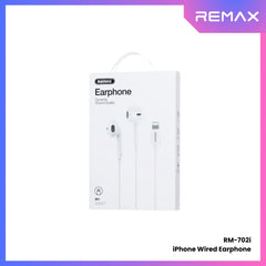 REMAX - RM-702i iPhone Wired Earphone - White