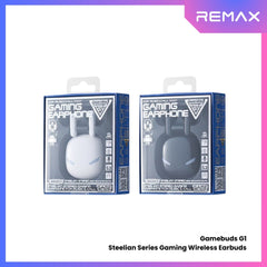 REMAX - GAMEBUDS G1 Steelian Series Gaming Wireless Earbuds - Black