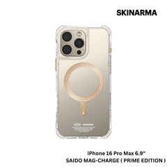 Skinarma iPhone 16 Pro Max 6.9" Saido Mag-Charge Case - Prime Edition - Champagne