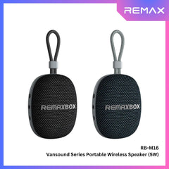 REMAX - RB-M16 Vansound Series Portable Bluetooth Speaker (5W) - Black