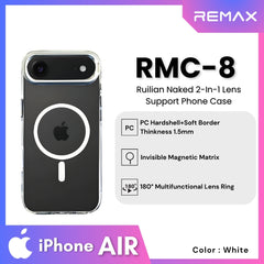 REMAX - RMC-8 iPhone Air Case ( Ruilian Naked Series ) - Silver