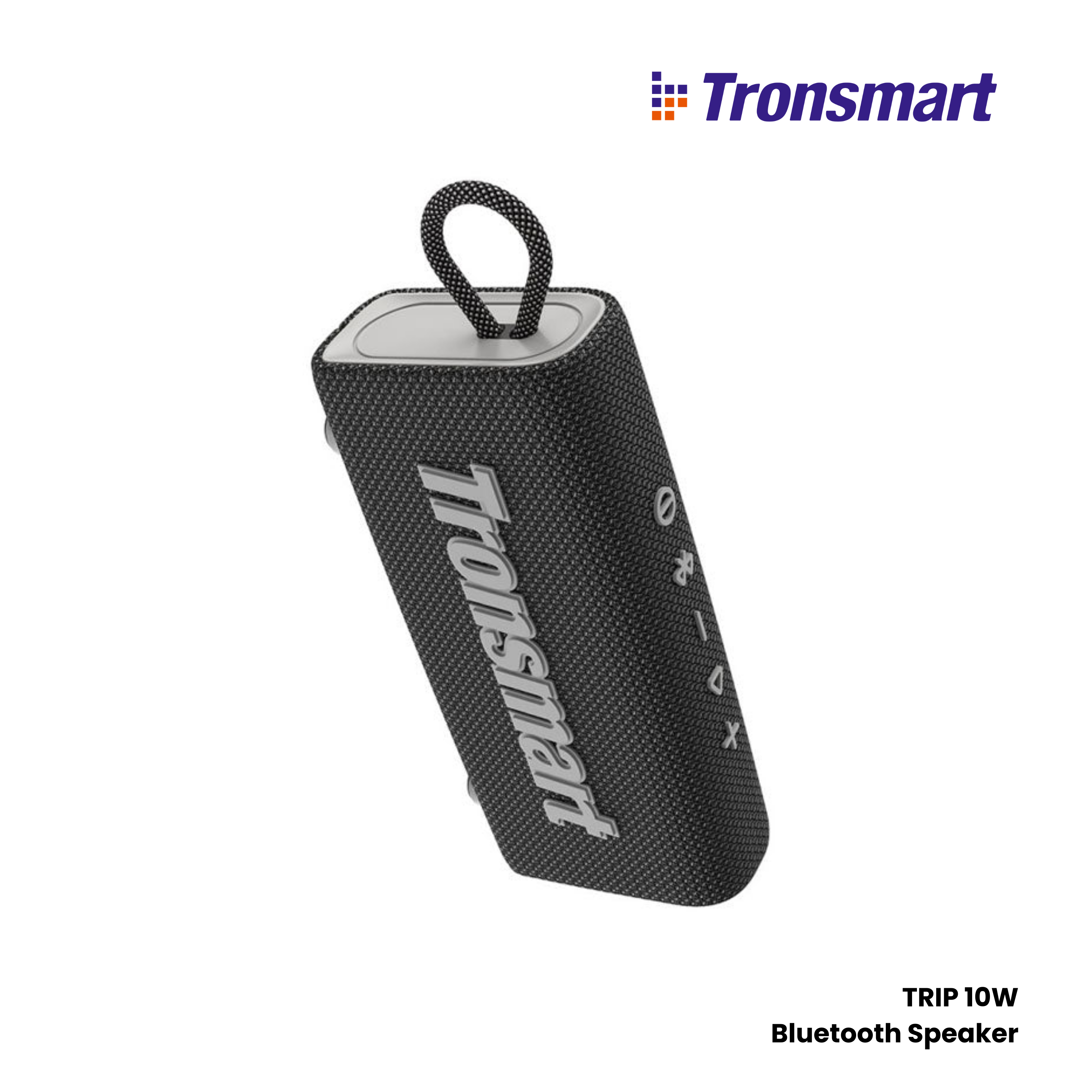 TRONSMART Trip 10W Portable Wireless Bluetooth Outdoor Speaker - Black