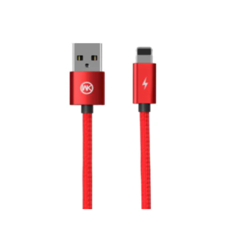 WK WDC-093I IPH FULNEN SERIES CABLE FOR LIGHTNING 2.4A (1M) - Red
