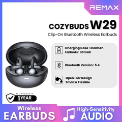 REMAX - Cozybuds W29 Clip-On Bluetooth Wireless Earbuds