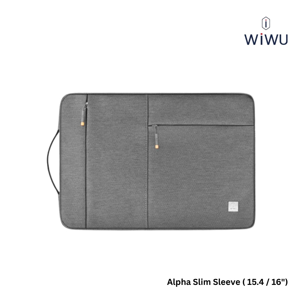 WIWU - Alpha Slim Sleeve Laptop Bag (15.4"/16") - Grey