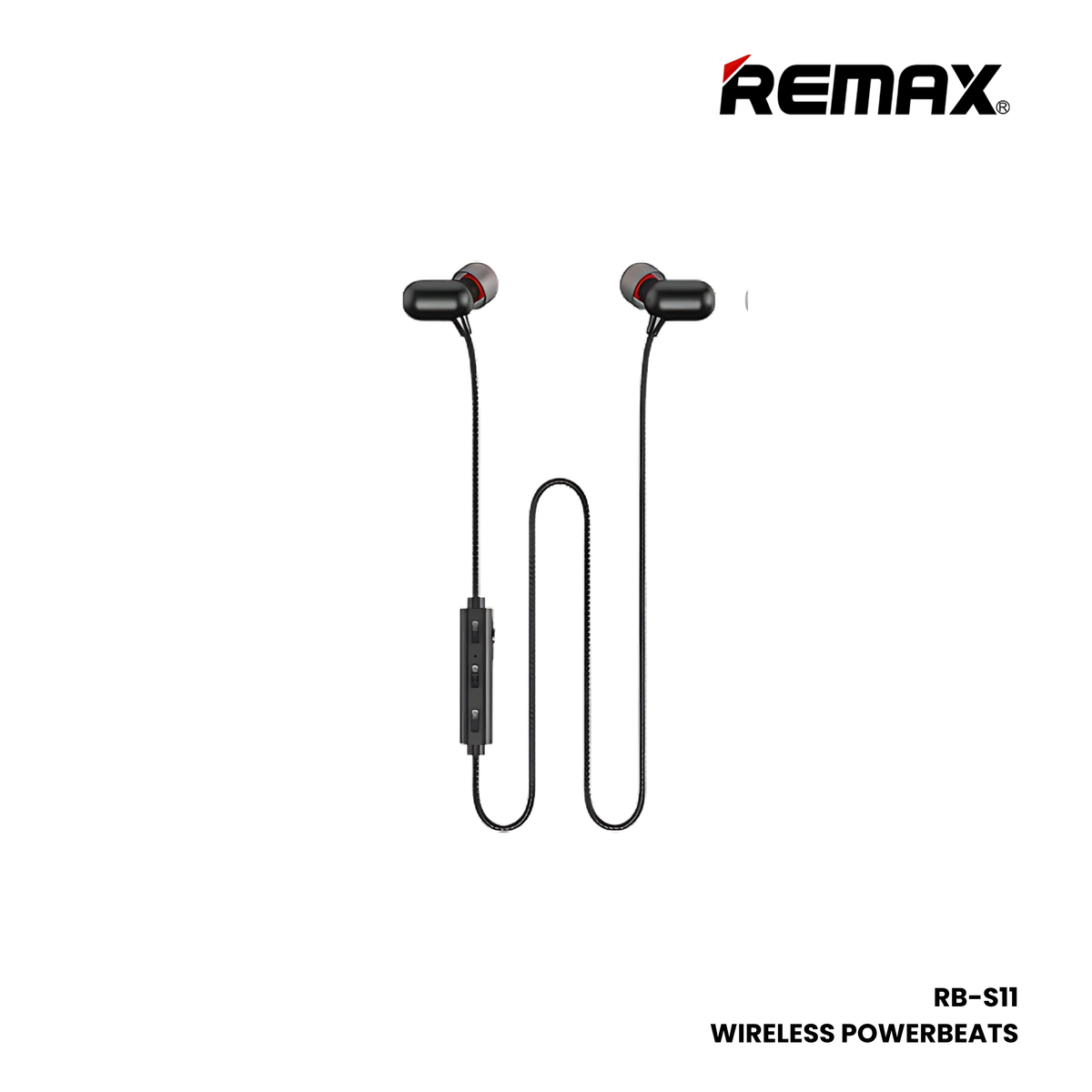 REMAX RB-S11 Neckband Wireless Bluetooth Headphone - Black