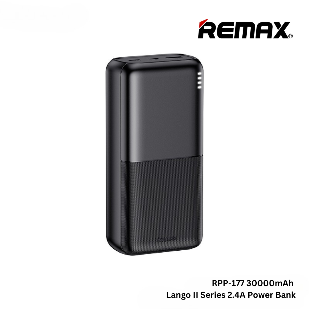 Remax RPP-177 30000mAh Lango II Series 2.4A Fast Charging Power Bank ...